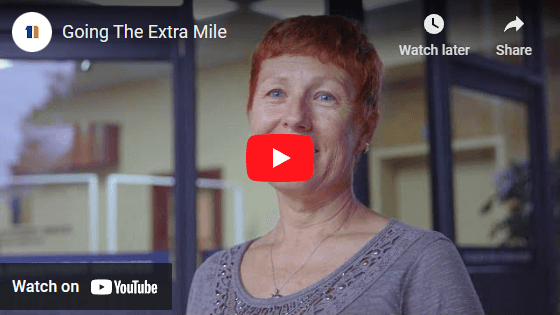 Going the extra mile