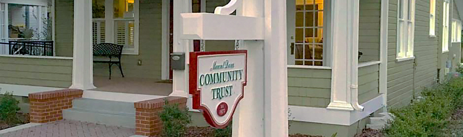 exterior of the Mount Dora Community Trust building